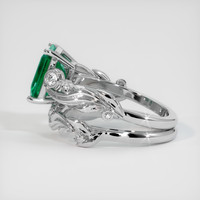 2.52 Ct. Emerald Ring, Platinum 950 4