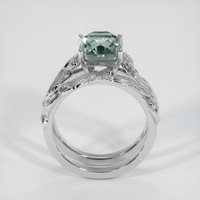 4.10 Ct. Sapphire Ring, Platinum 950 3