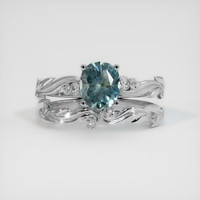 1.19 Ct. Sapphire Ring, Platinum 950 1