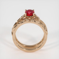 1.21 Ct. Ruby Ring, 14K Rose Gold 3