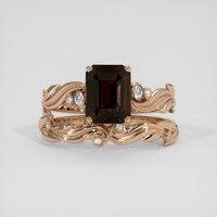 3.15 Ct. Color Change Sapphire Ring, 18K Rose Gold 1