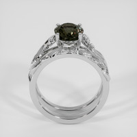 2.37 Ct. Color Change Sapphire Ring, 14K White Gold 3