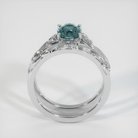 1.19 Ct. Sapphire Ring, 14K White Gold 3