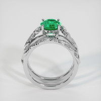 1.75 Ct. Emerald Ring, 18K White Gold 3