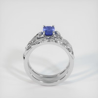 1.45 Ct. Sapphire Ring, 18K White Gold 3