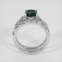 1.73 Ct. Bi Color / Parti Sapphire Ring, 18K White Gold 3