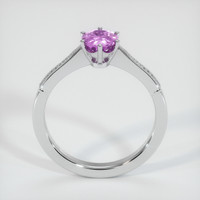 0.72 Ct. Pink Sapphire Ring, Platinum 950 3