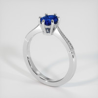 1.07 Ct. Blue Sapphire Ring, Platinum 950 2