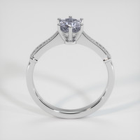 0.88 Ct. Violet Sapphire Ring, Platinum 950 3