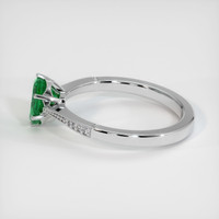 Emerald Ring 0.78 Ct., 18K White Gold Preview