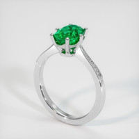 Emerald Ring 1.66 Ct., 18K White Gold Preview
