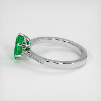 Emerald Ring 1.18 Ct., 18K White Gold Preview