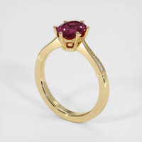 2.03 Ct. Gemstone Ring, 14K Yellow Gold 2