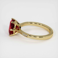 2.03 Ct. Ruby Ring, 14K Yellow Gold 4
