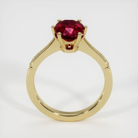 2.44 Ct. Ruby Ring, 14K Yellow Gold 3