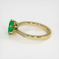 Emerald Ring 1.18 Ct., 18K Yellow Gold Preview