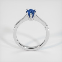 1.33 Ct. Blue Sapphire Ring, Platinum 950 3