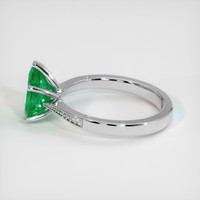 1.62 Ct. Emerald Ring, Platinum 950 4