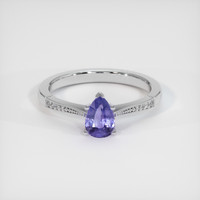 0.66 Ct. Color Change Sapphire Ring, Platinum 950 1