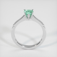 1.14 Ct. Bluish Green Sapphire Ring, Platinum 950 3