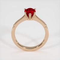 1.66 Ct. Ruby Ring, 14K Rose Gold 3