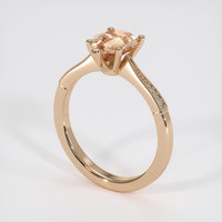 1.94 Ct. Padparadscha Sapphire Ring, 14K Rose Gold 2
