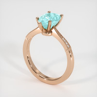 1.83 Ct. Gemstone Ring, 18K Rose Gold 2