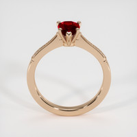 1.02 Ct. Ruby Ring, 18K Rose Gold 3