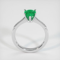 1.62 Ct. Emerald Ring, 18K White Gold 3