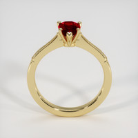 1.02 Ct. Ruby Ring, 14K Yellow Gold 3
