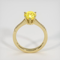3.04 Ct. Sapphire Ring, 14K Yellow Gold 3