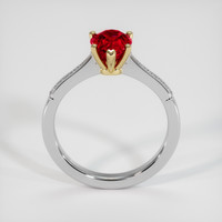 1.66 Ct. Ruby Ring, 14K Yellow & White 3