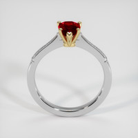 1.02 Ct. Ruby Ring, 14K Yellow & White 3