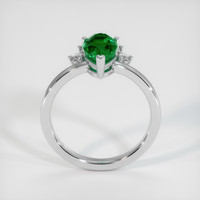 1.36 Ct. Emerald Ring, Platinum 950 3