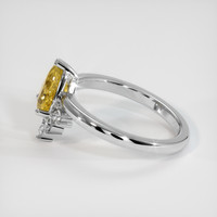 1.27 Ct. Gemstone Ring, Platinum 950 4