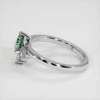 1.07 Ct. Sapphire Ring, Platinum 950 4