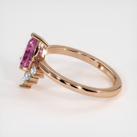 1.24 Ct. Gemstone Ring, 14K Rose Gold 4