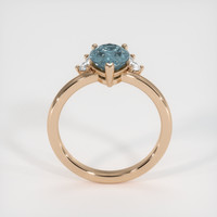 2.41 Ct. Sapphire Ring, 18K Rose Gold 3
