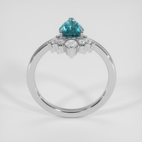 1.68 Ct. Bi Color Sapphire Ring, 14K White Gold 3