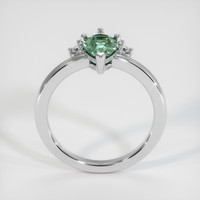 0.93 Ct. Sapphire Ring, 14K White Gold 3