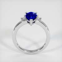 2.55 Ct. Sapphire Ring, 18K White Gold 3