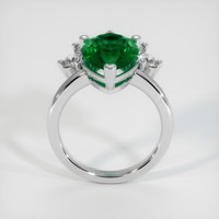 4.70 Ct. Emerald Ring, 18K White Gold 3