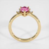 1.24 Ct. Pink Spinel Ring, 10K Yellow Gold 3