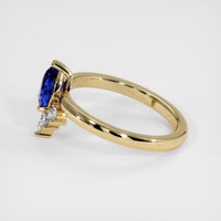 1.04 Ct. Sapphire Ring, 14K Yellow Gold 4