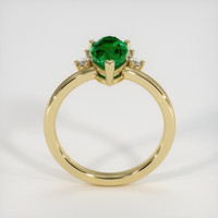 1.36 Ct. Emerald Ring, 18K Yellow Gold 3