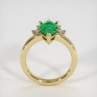 2.13 Ct. Emerald Ring, 18K Yellow Gold 3