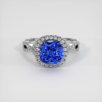 4.05 Ct. Sapphire Ring, Platinum 950 1