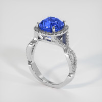 4.05 Ct. Sapphire Ring, Platinum 950 2