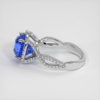 4.05 Ct. Sapphire Ring, Platinum 950 4