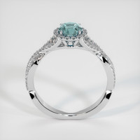 0.74 Ct. Sapphire Ring, Platinum 950 3